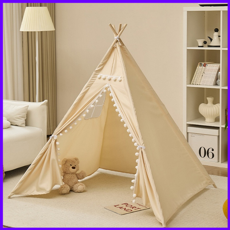 Campfire Cooking In Another World - キッズテント プレイハウス 1.35m /1.6m ポータブル子供用ティピーテント 室内プリンセスキャッスルテント