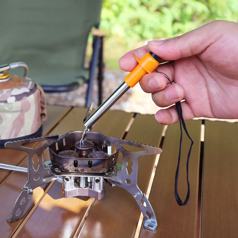 Camping Cooking Electric - 1x ポータブルパルスイグナイターキッチン屋外ストーブ電気点火器圧電点火器バーベキュー調理キャンプストーブアクセサリー