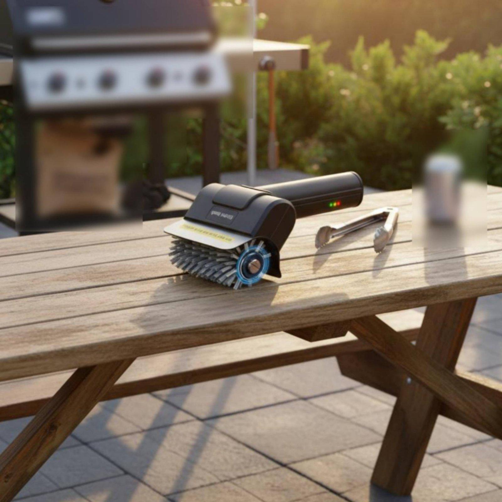 Camping Cooking Electric - 電気グリルブラシ USB充電式グリルクリーニングブラシ バーベキュー、キャンプ用