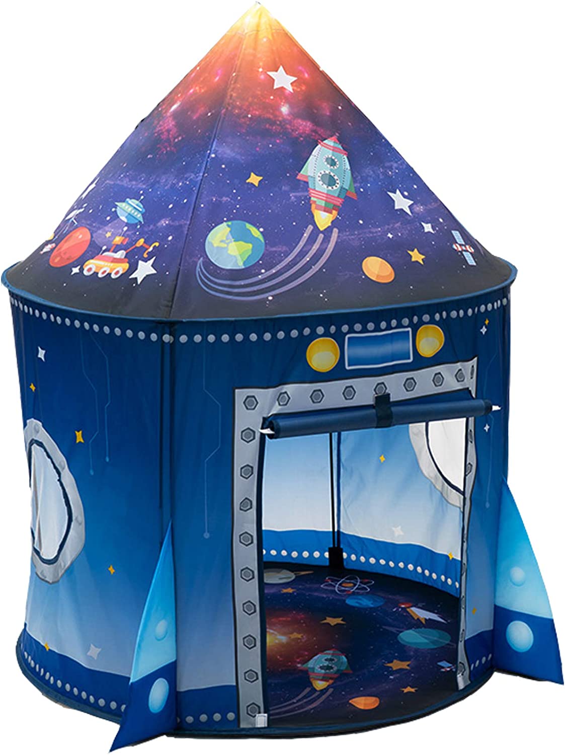 Campfire Cooking In Another World - ロケットシップ キッズテント ポップアッププレイおもちゃテント 子供用 大スペース 屋内ごっこ遊び小屋