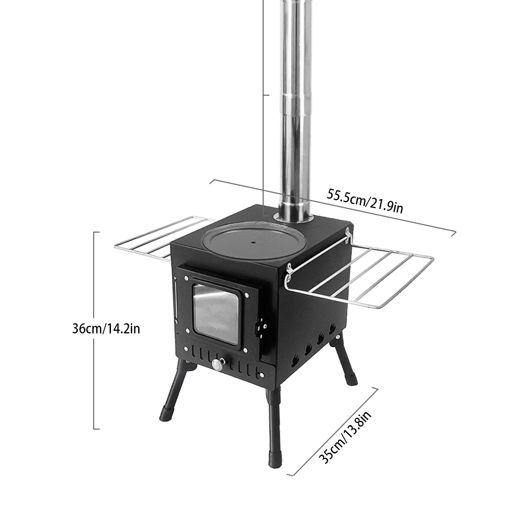 Tomshoo アウトドア キャンプ用薪ストーブ ウッドバー - Campfire Cooking In Another World のレビューと価格