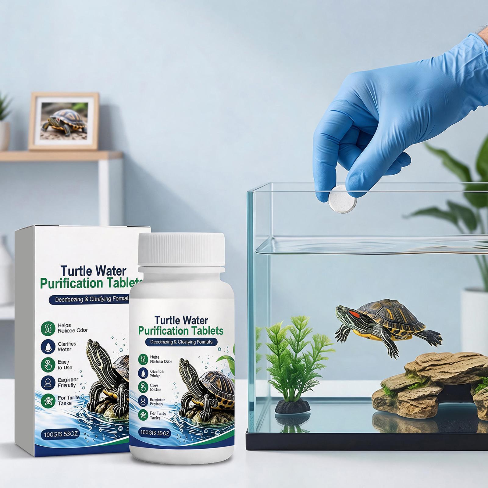 水槽用浄水タブレット プロ仕様 高効率浄水器 タートルタンク - Water Purification Tablet のレビューと価格