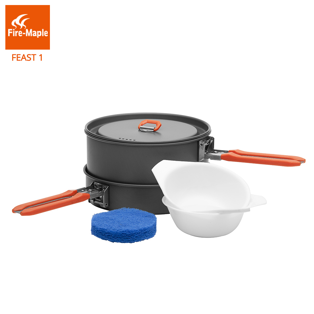ファイヤーマプル祭1屋外キャンプハイキング調理器具バックパッ - Camping Cooking Kit のレビューと価格