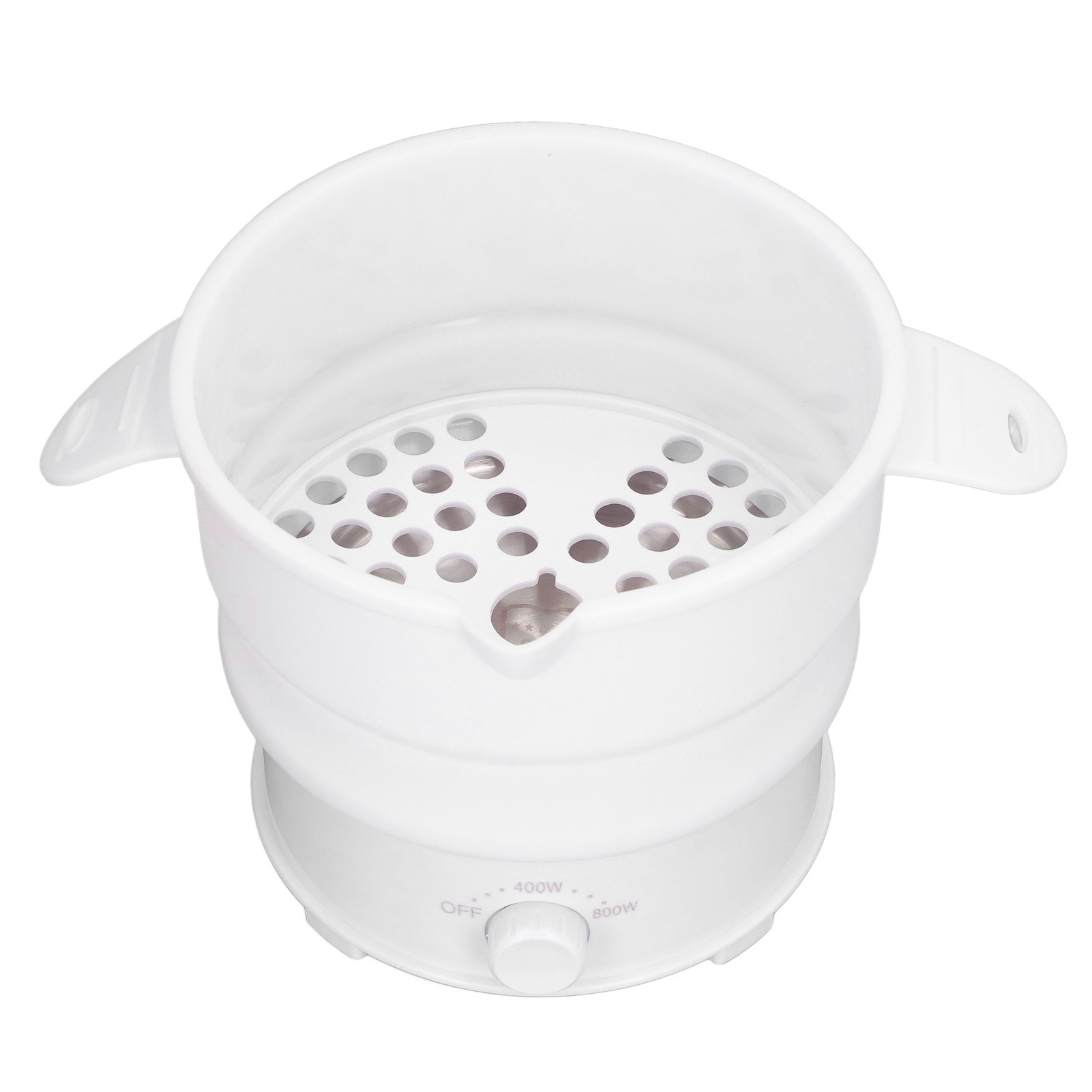 折りたたみ式電気鍋 800W 1.2L キャンプ、オフィス、 - Camping Cooking Electric のレビューと価格
