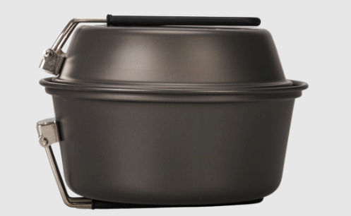 軽量アルミ合金キャンプ調理器具セット 3 ピースポットパンケ - Camping Cooking Set Lightweight のレビューと価格