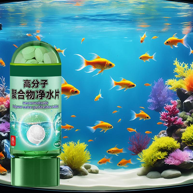 1 ボトル 35 錠高速浄水タブレット水族館水フィルタータブ - Water Purification Tablet のレビューと価格