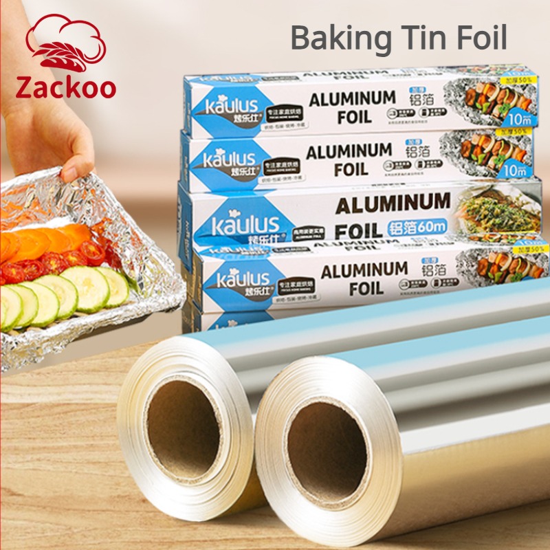 Zackoo 10/20/40 メートルアルミ箔ベーキングラ - Aluminum Foil Heavy Duty のレビューと価格