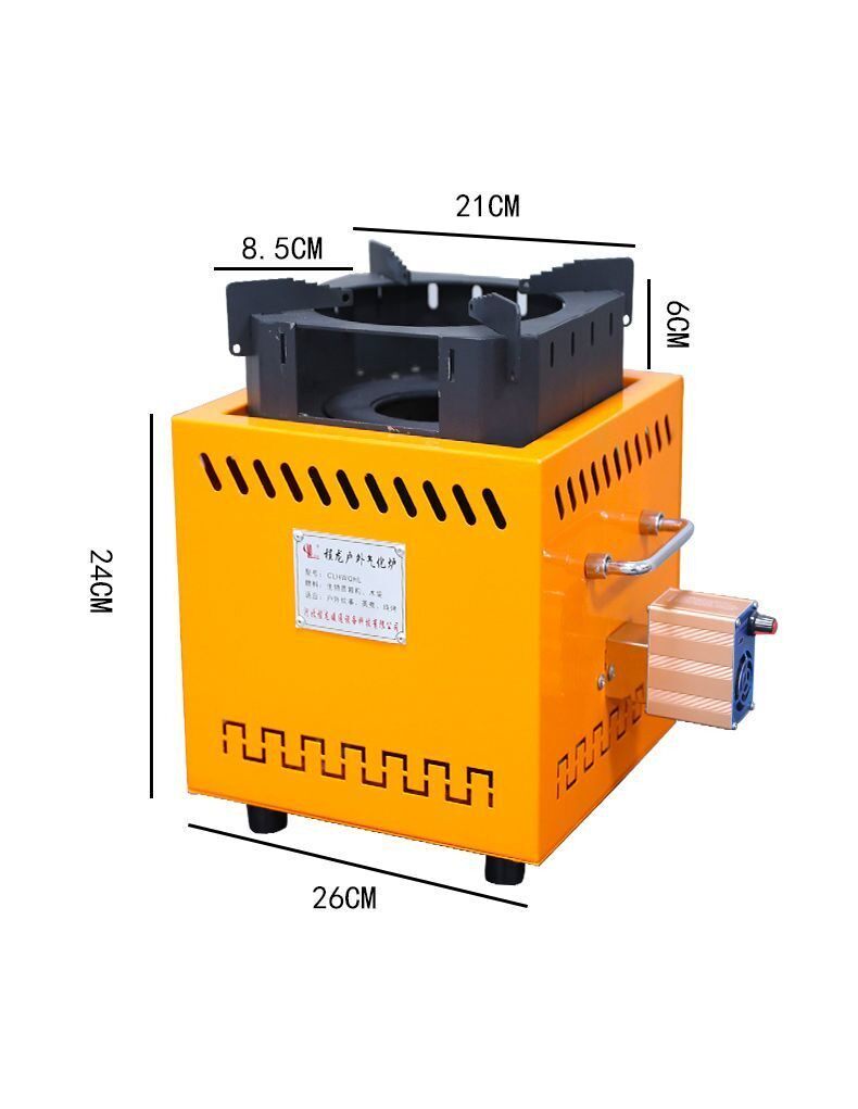 厚みのあるガス化炉薪ストーブ屋外家庭用キャンプピクニック薪ス - Camping Cooking Fire Stove のレビューと価格