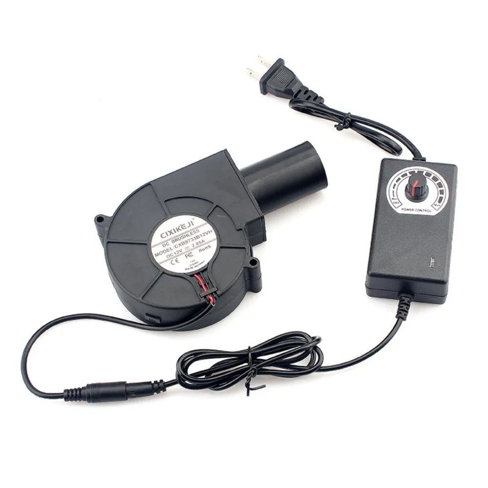 電気バーベキューブロワー 220V 調整可能な速度空気収集フ - Camping Cooking Electric のレビューと価格