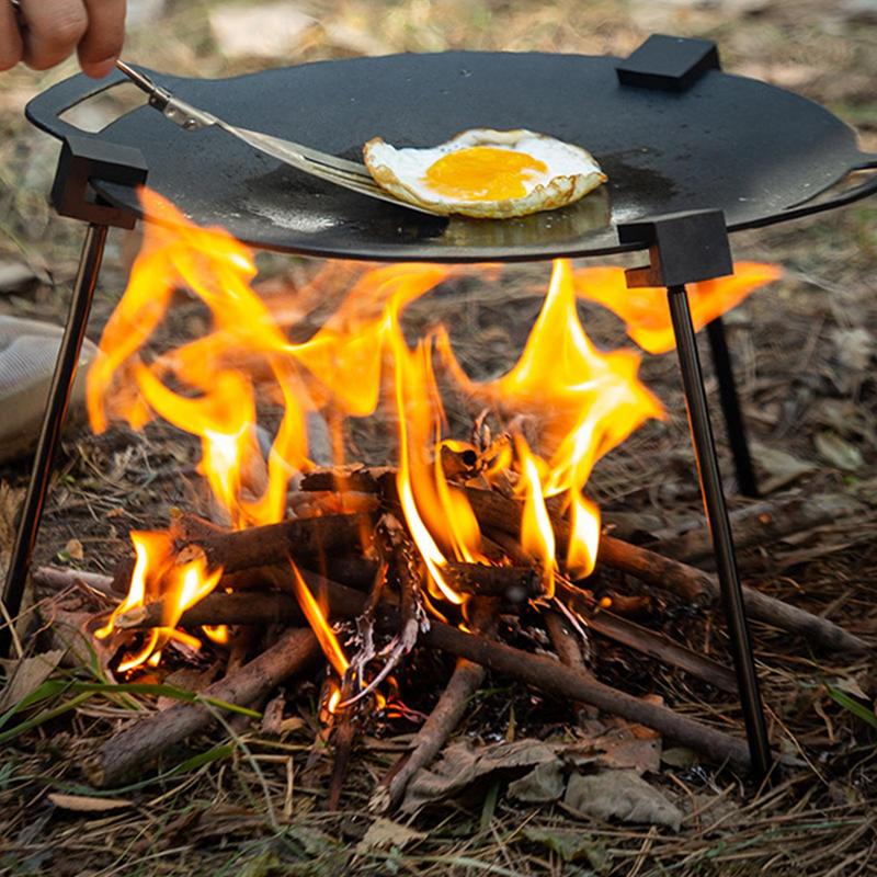 アルミ合金キャンプ三脚,屋外ファイヤーピット,キャンプファイ - Camping Cooking Fire Stove のレビューと価格