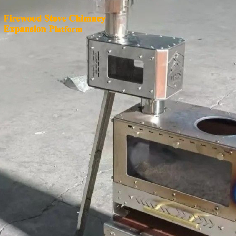 キャンプ用薪ストーブ、火花防止、火星加熱、煙突転換、調理拡張 - Camping Cooking Fire Stove のレビューと価格