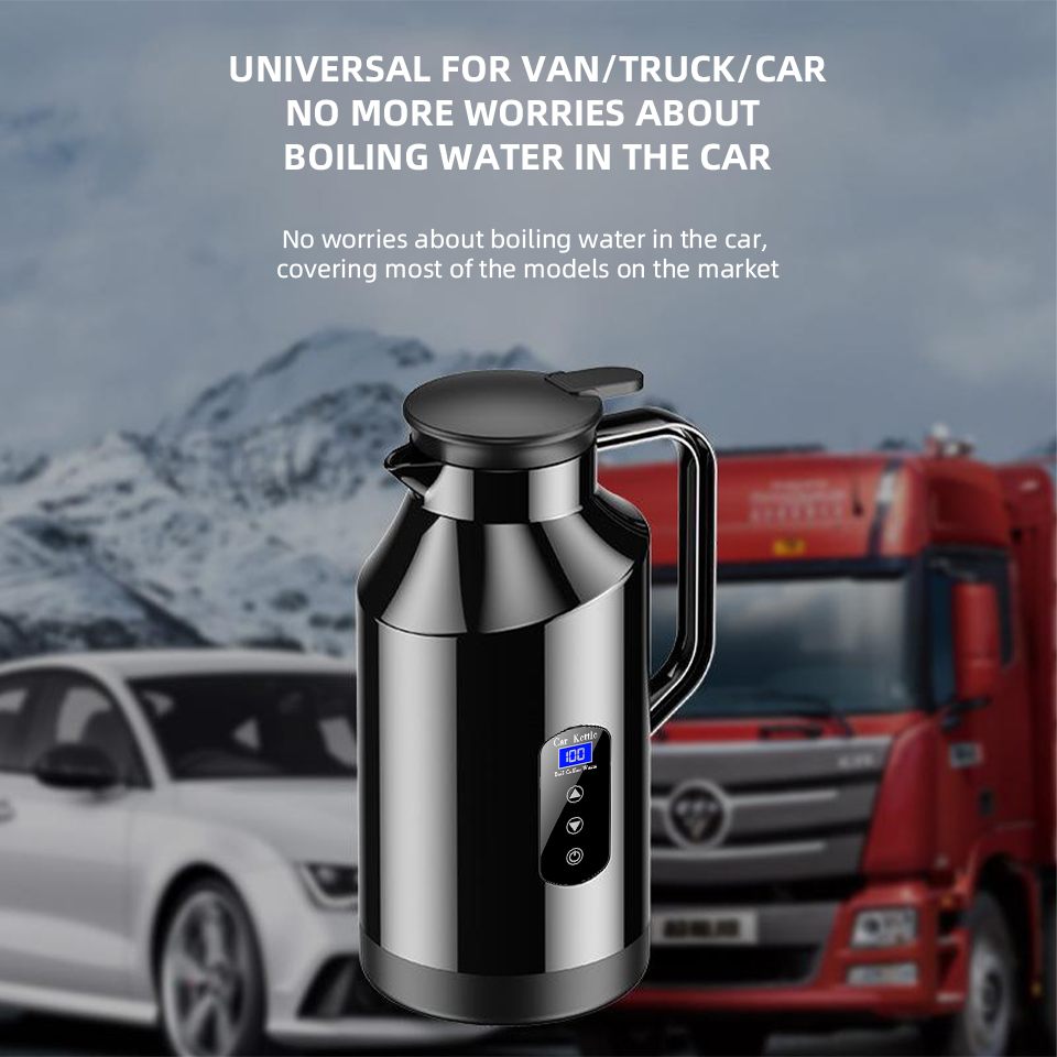 ヤナセ 1500ML 大容量 車載電気ケトル ポータブル 1 - Camping Cooking Electric のレビューと価格