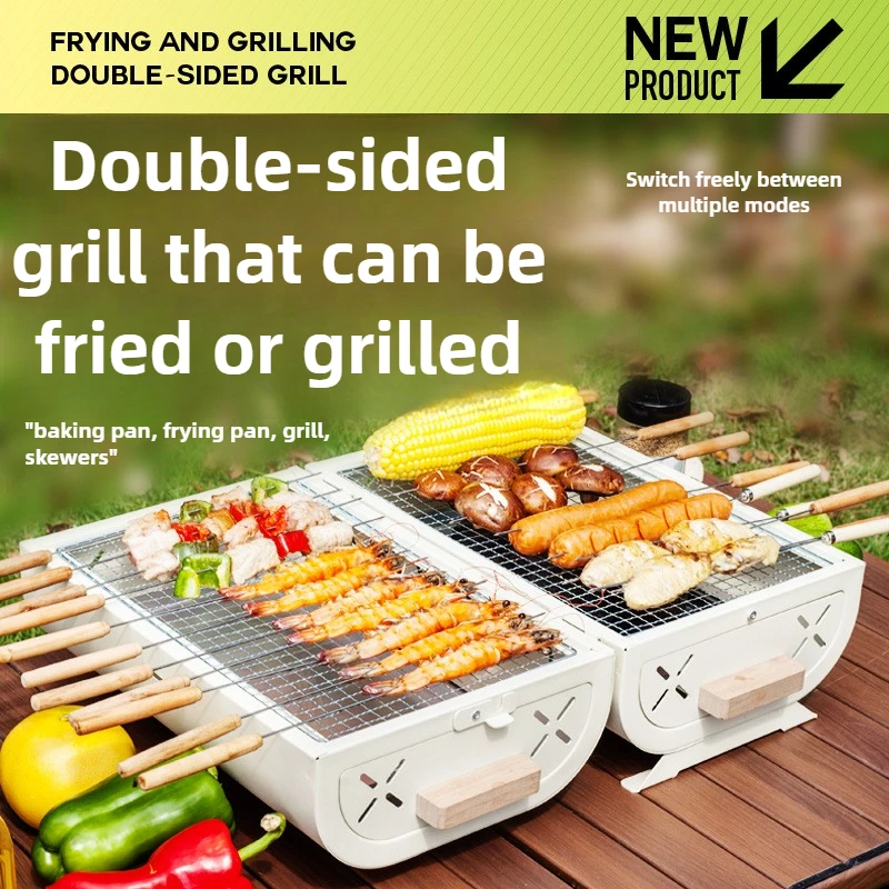バーベキューオーブン家庭用グリルポータブル屋外キャンプ禁煙グ - Camping Cooking Heater のレビューと価格