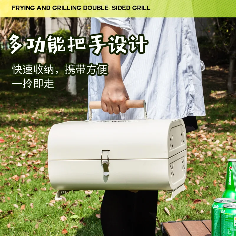 バーベキューオーブン家庭用グリルポータブル屋外キャンプ禁煙グ - Camping Cooking Heater のレビューと価格