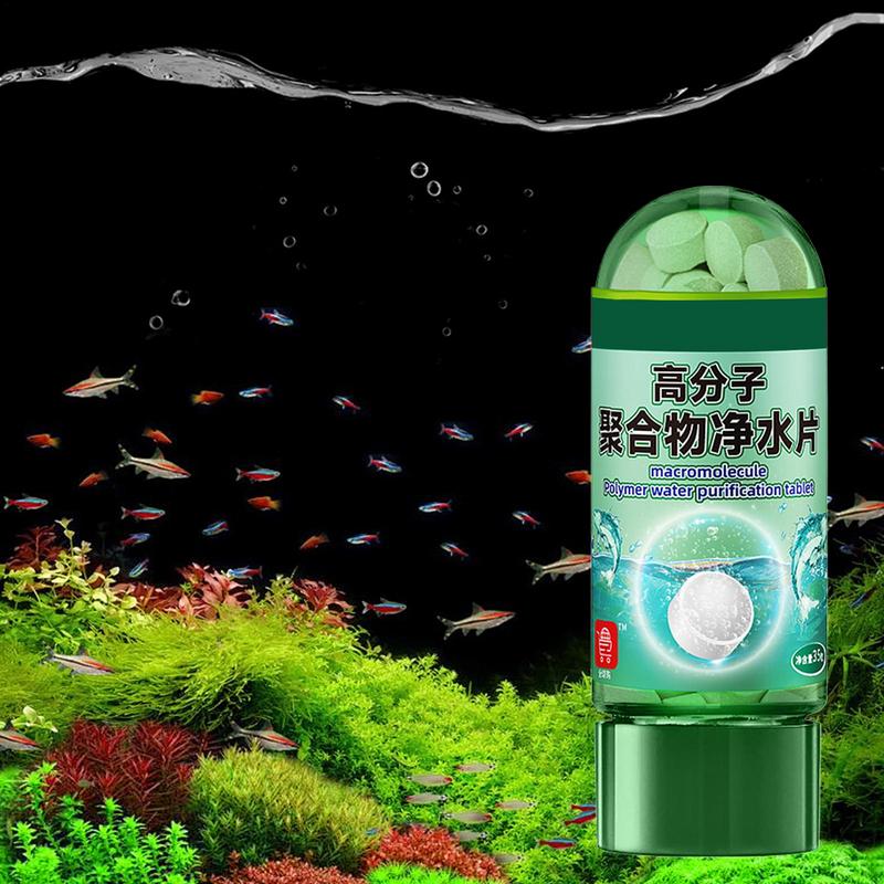 浄水タブレット 1 ボトル高速水族館水フィルター魚用品飲料用 - Water Purification Tablet のレビューと価格