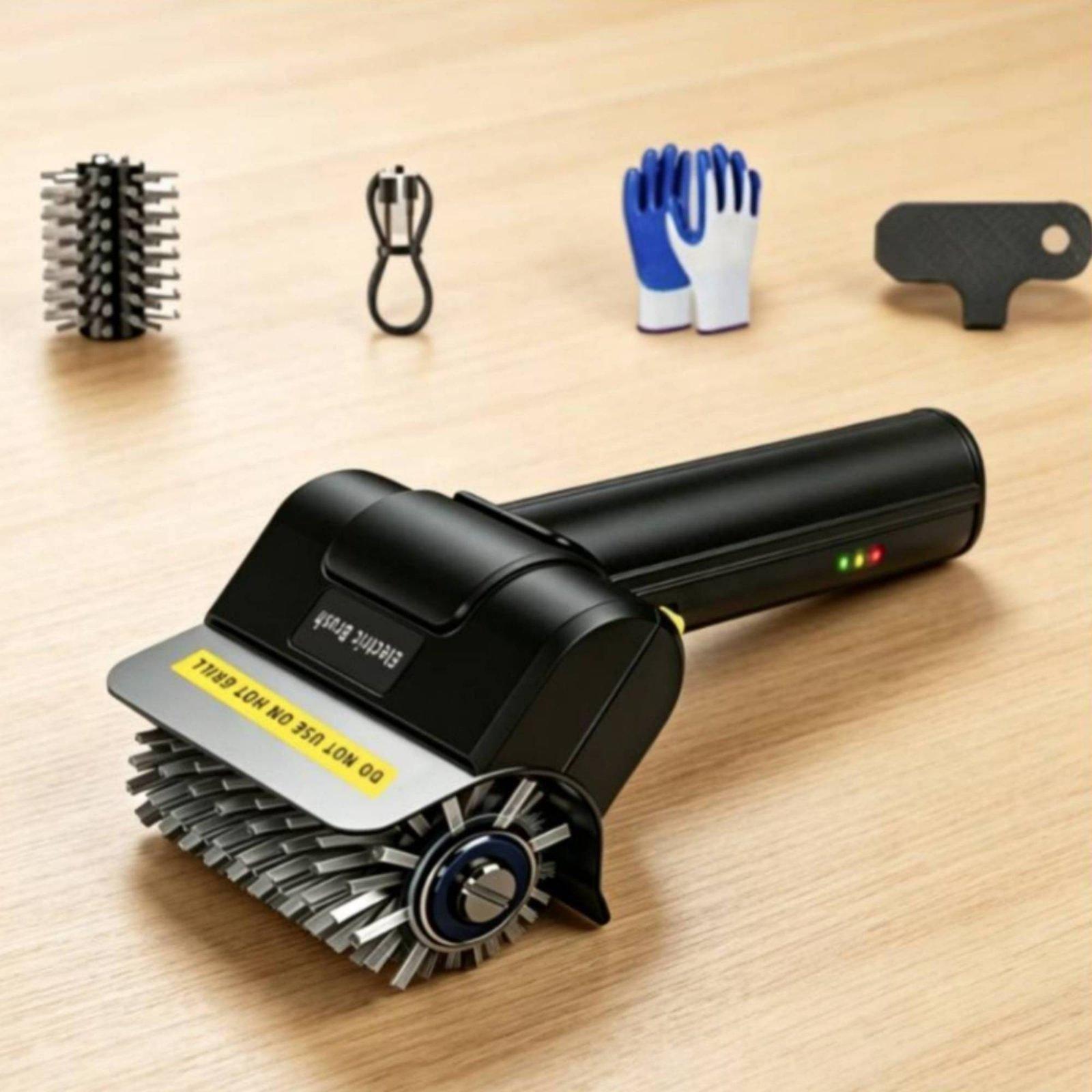 電気グリルブラシ USB充電式グリルクリーニングブラシ バー - Camping Cooking Electric のレビューと価格