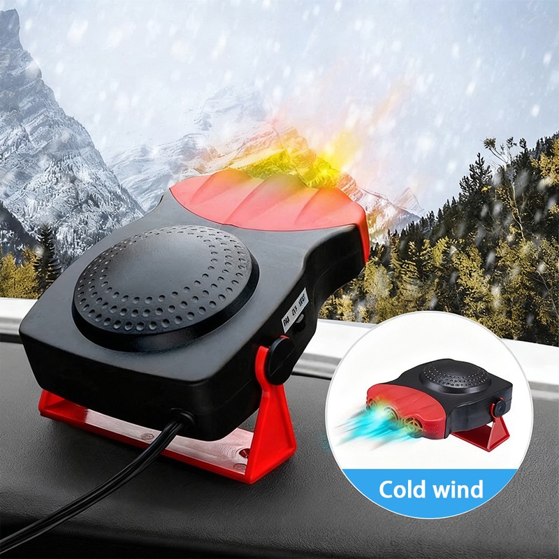 12V 150W ポータブル電気カーヒーター暖房ファン 車内 - Camping Cooking Electric のレビューと価格