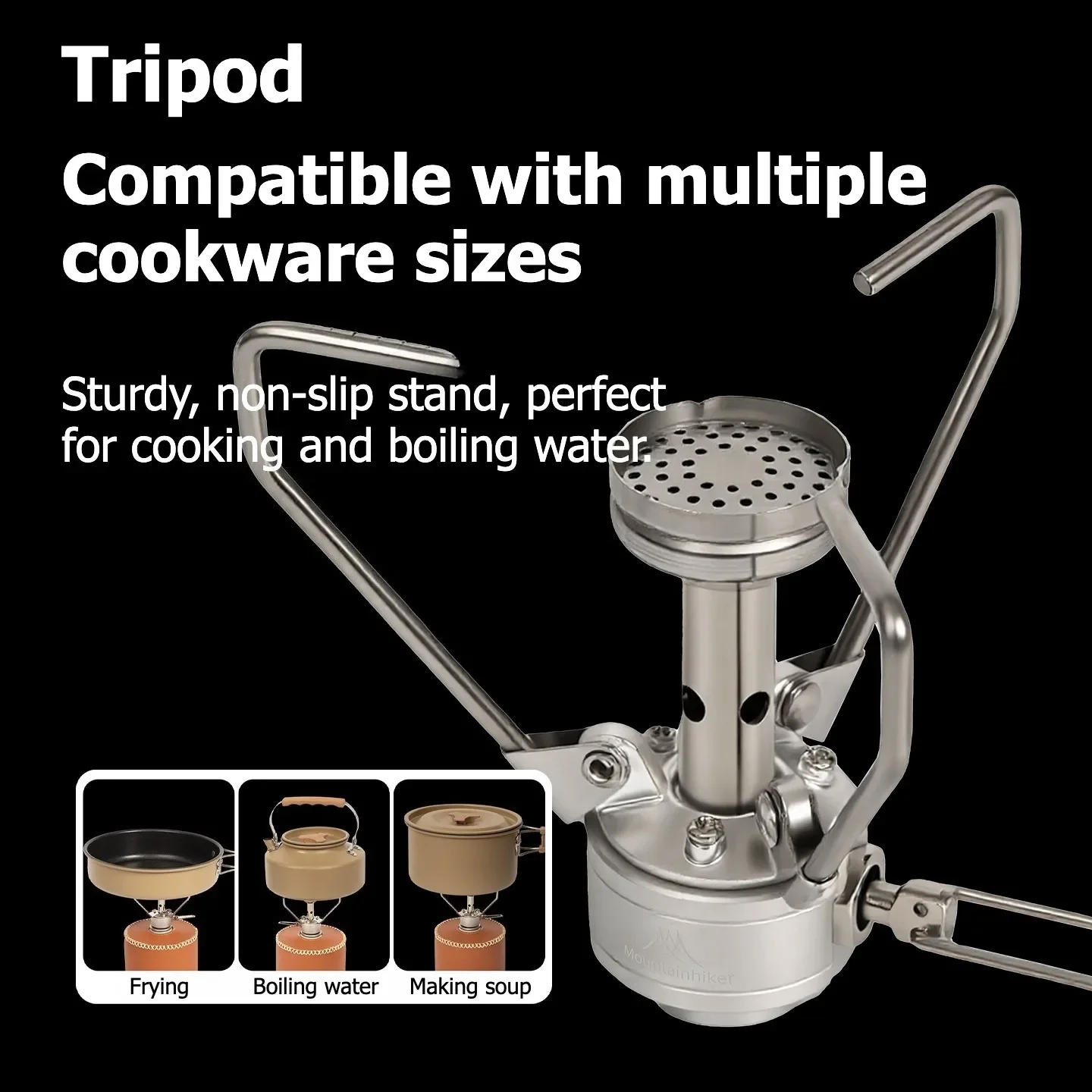 マウンテンハイカー 超軽量 304 ステンレススチール製 一 - Camping Cooking Heater のレビューと価格