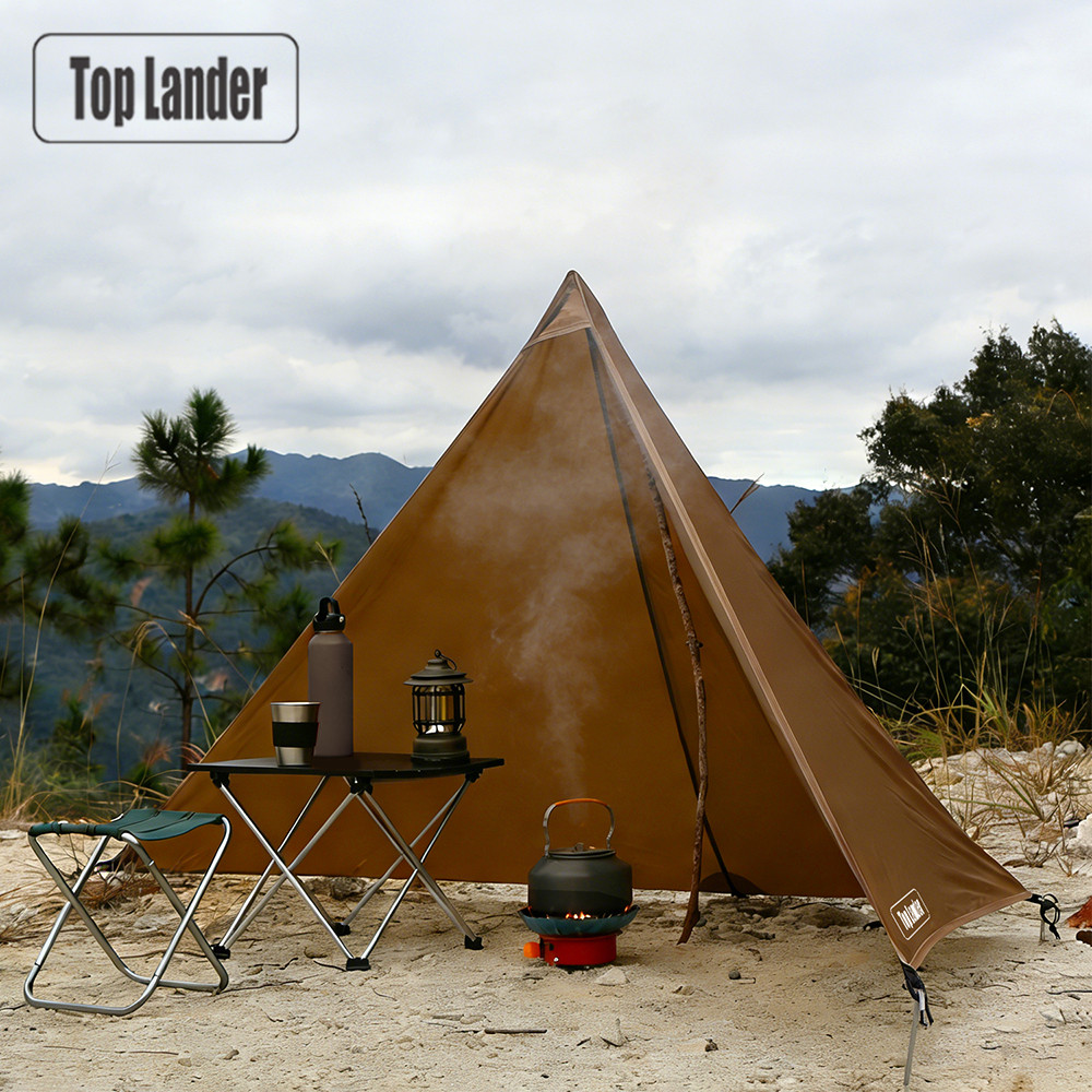 210g 20D ナイロン超軽量キャンプストーブ防風スクリー - Campfire Cooking In Another World のレビューと価格