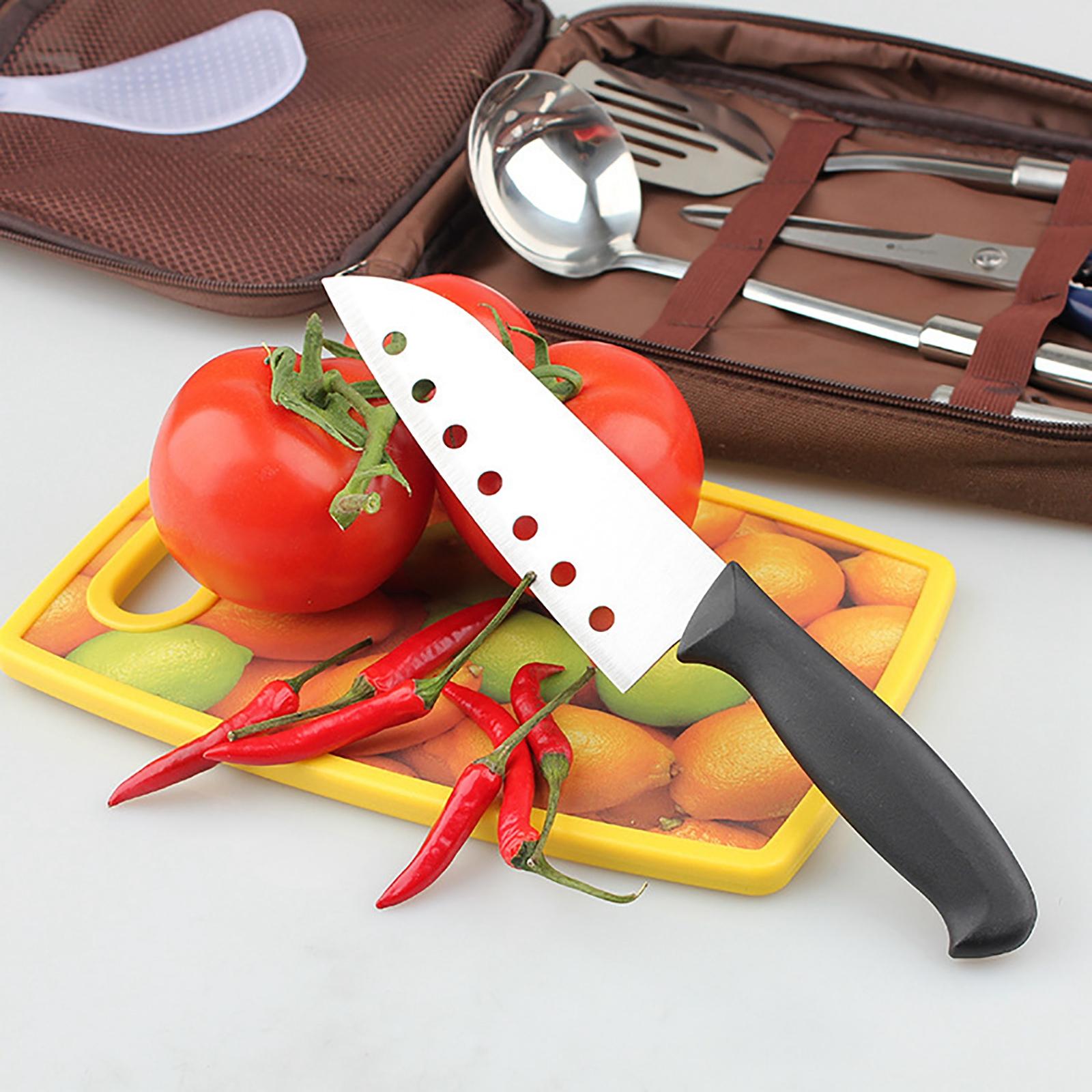 7 個キャンプキッチン用品セットキャリングバッグ付きバーベキ - Quechua Camping Cooking Set のレビューと価格