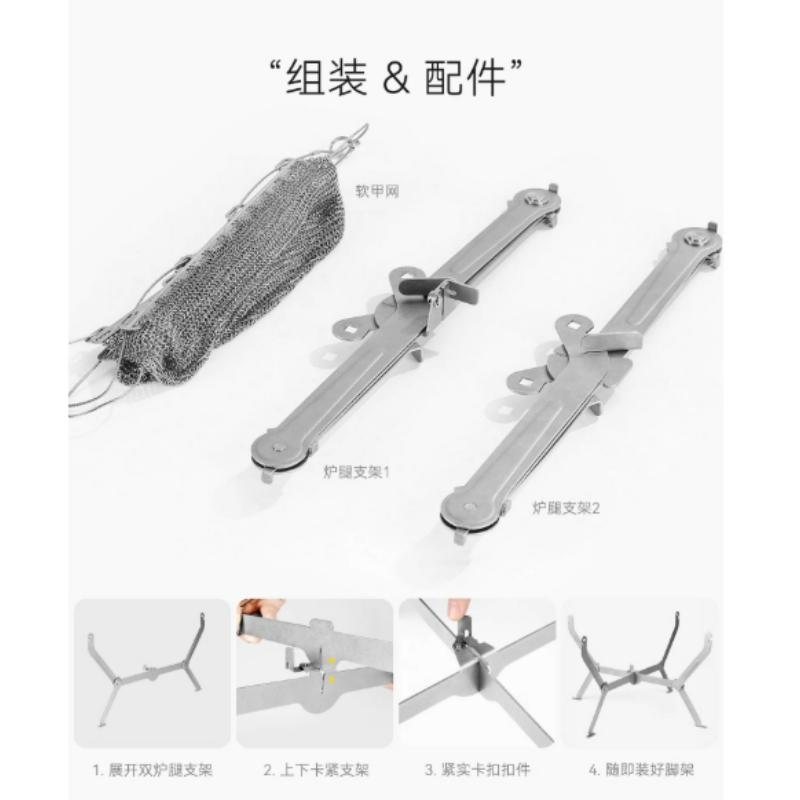ハイキング、ピクニック、料理、折りたたみ式BBQバーベキュー - Camping Cooking Fire Stove のレビューと価格