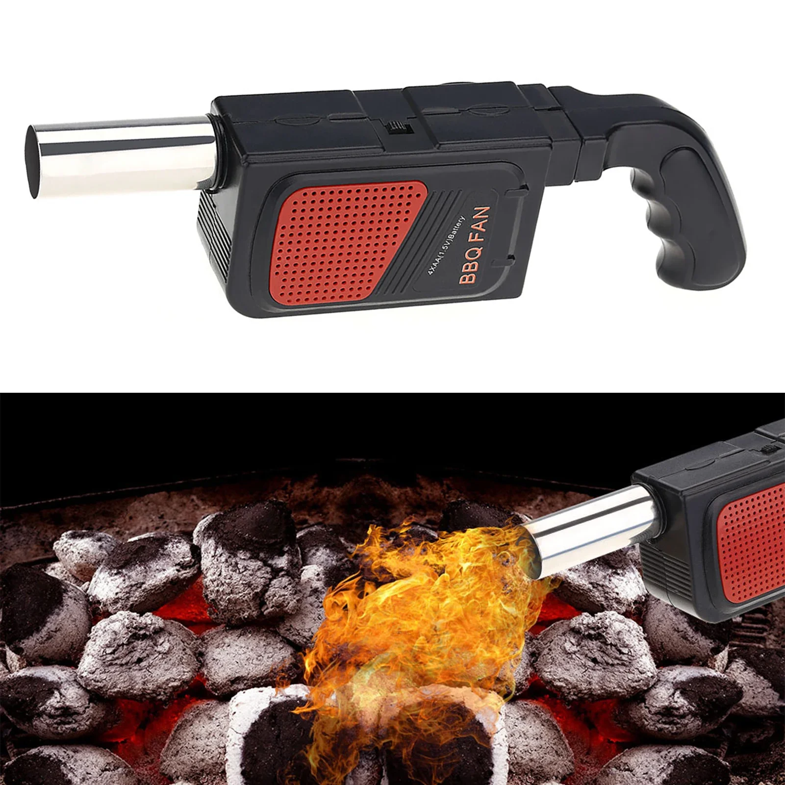 ポータブルハンドヘルド電気バーベキューファン送風機屋外キャン - Camping Cooking Electric のレビューと価格