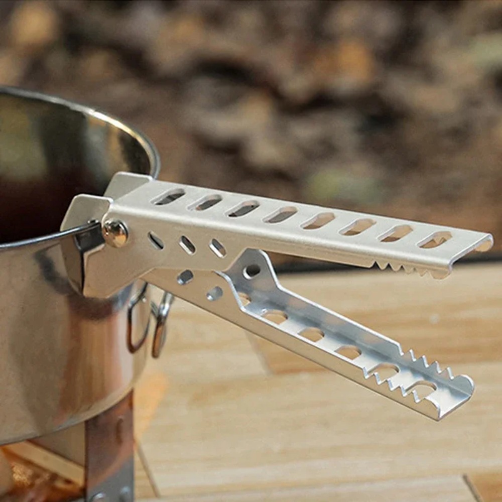 アルミアンチホット合金クリップボウルグリッパーホルダーキャン - Camping Cooking Handle のレビューと価格