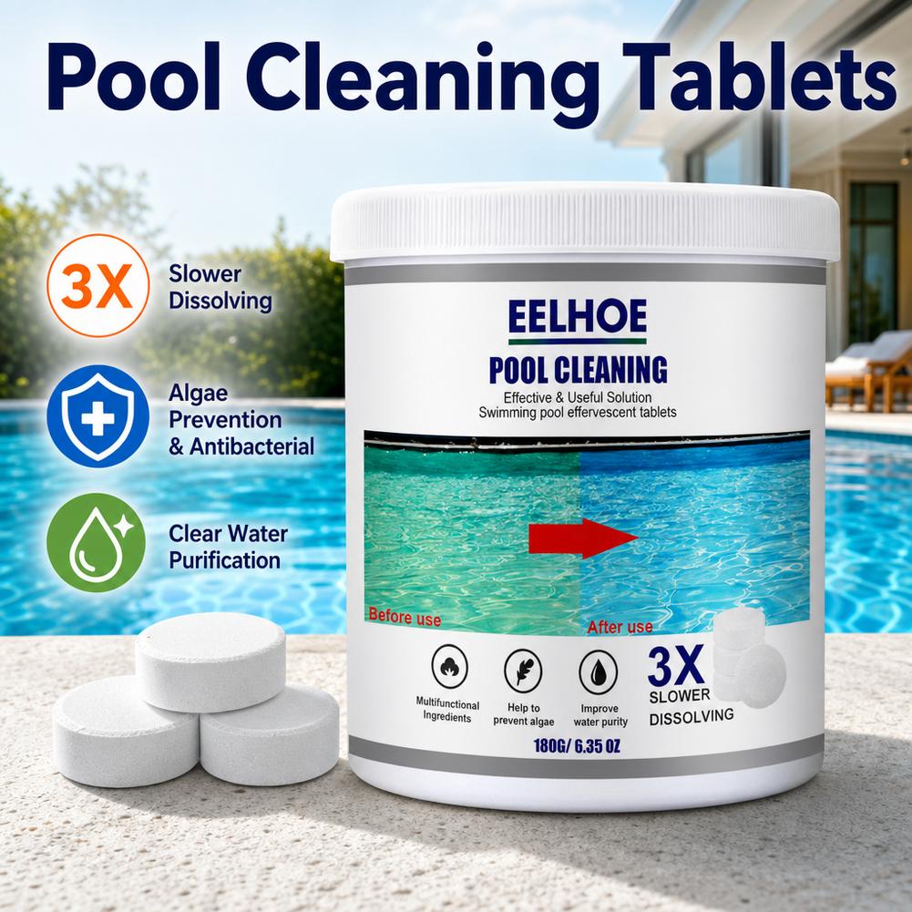 水泳プール用発泡性洗浄タブレット 水の浄化用 多機能で便利な - Water Purification Tablet のレビューと価格