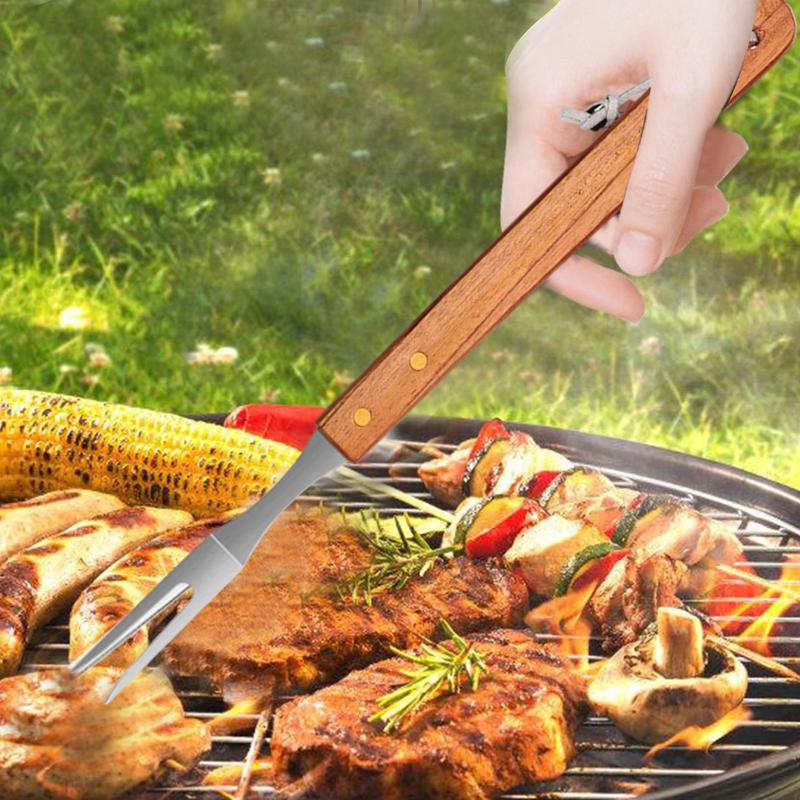 ステンレス製グリル調理器具セット、頑丈なグリルアクセサリーキ - Quechua Camping Cooking Set のレビューと価格