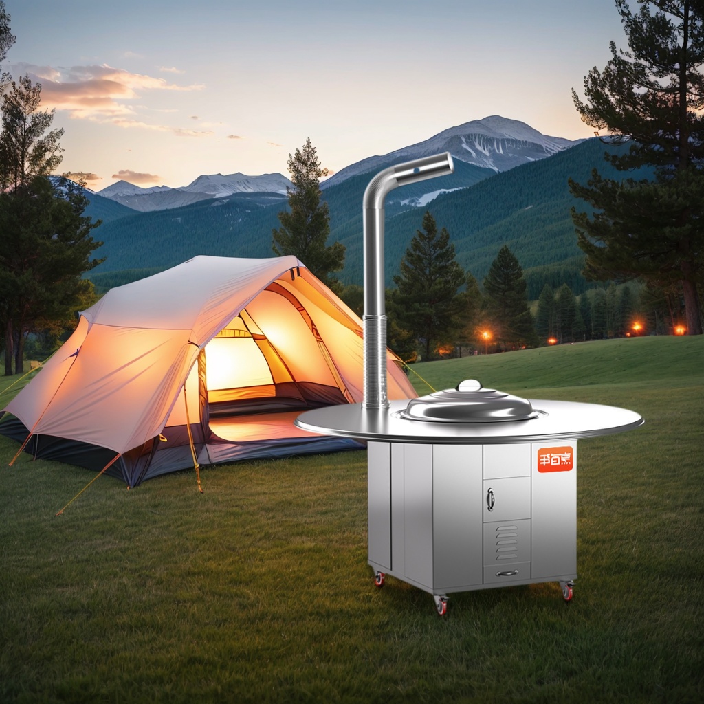 高効率で持ち運び可能なデザインで、屋外の裏庭キャンプに最適な - Camping Cooking Fire Stove のレビューと価格