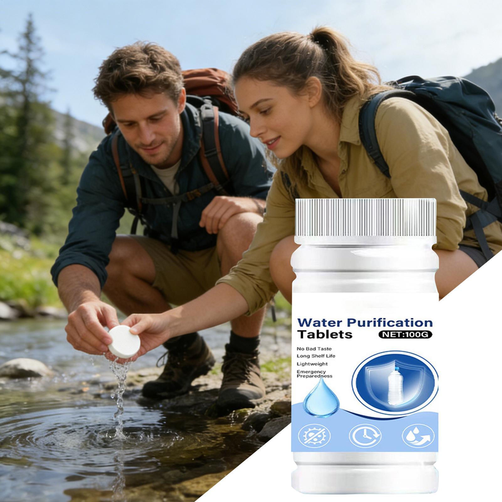 携帯用浄水タブレット、効果的で速溶性があり安全な飲料水フィル - Water Purification Tablet のレビューと価格
